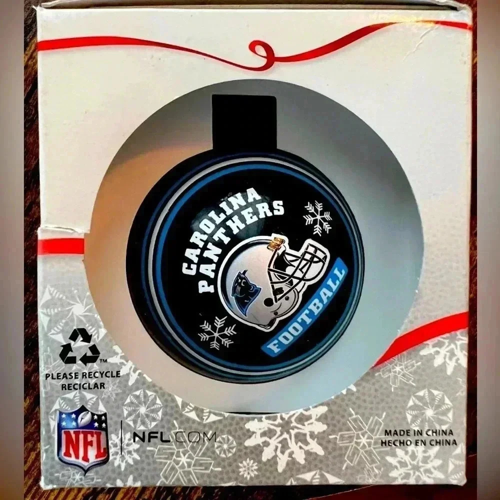 NFL Carolina Panthers Ornament